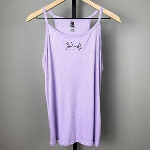 PJ Couture Ribbed Sleep Tank Lilac‎ M